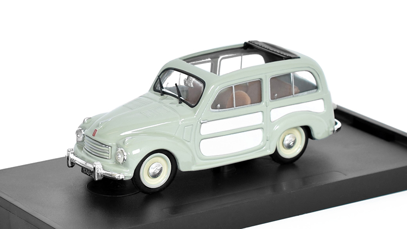 Fiat 500C Belvedere 1951 Open roof 1:43 - Brumm