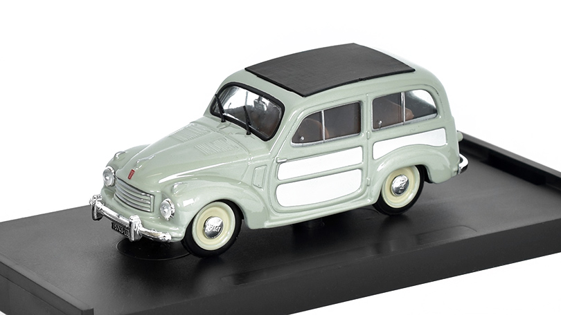 Fiat 500C Belvedere 1951 Сlosed roof  1:43 - Brumm