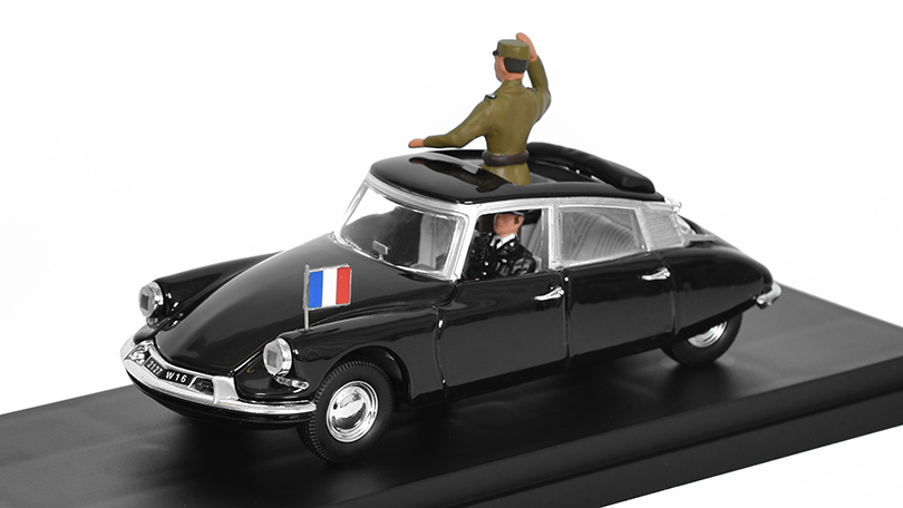 Citroen DS 19 Prezidentský 1960 General de Gaulle 1:43 - Rio Models