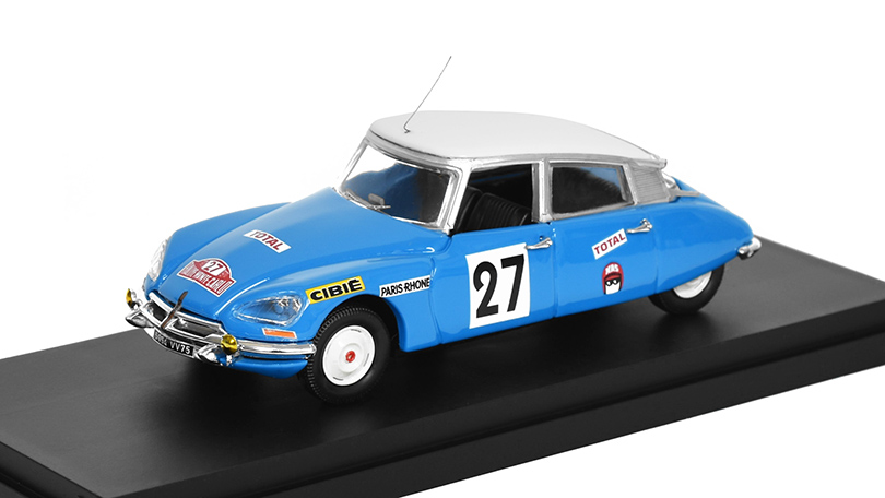 Citroen DS 21 #27 Rallye Monte Carlo 1970 Pouderoux / Vincent 1:43 - Rio Models