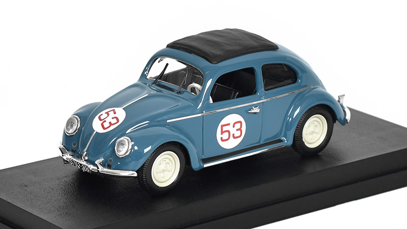 Volkswagen Beetle #53 Rally Nurburgring 1954 W. Von Trips 1:43 - Rio Models