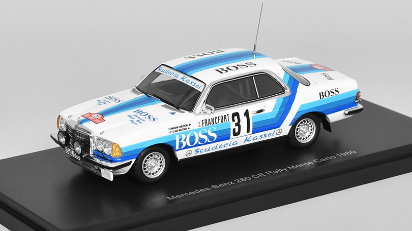 Mercedes 280 CE #31 Carlsson/C.Billstam Rallye Monte Carlo 1980 1:43 Neo Models