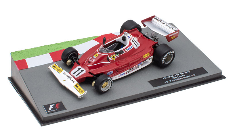 Ferrari 312 T2 1977 Niki Lauda 1:43 - Formula 1 Cars časopis s modelem