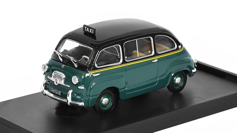 Fiat 600 Multipla 1a serie 1956 Taxi di Torino 1:43 - Brumm