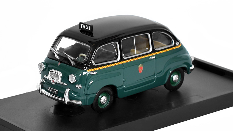 Fiat 600 Multipla 1a serie 1956 Taxi di Roma 1:43 - Brumm