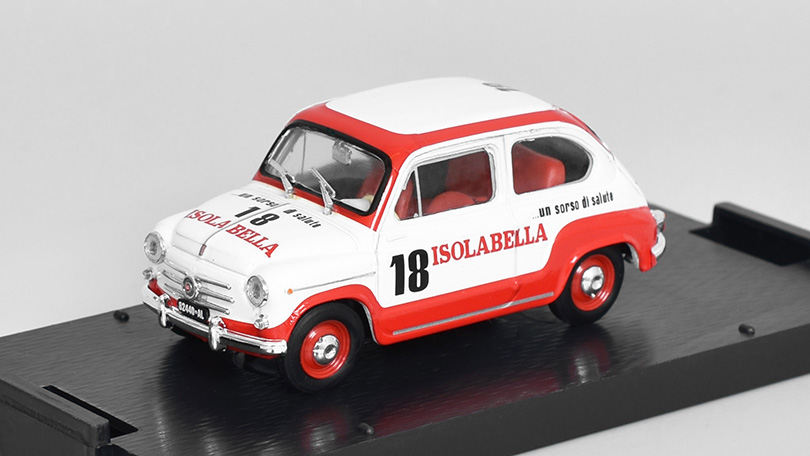 Fiat 600D 1960 18 Isolabella 1:43 - Brumm