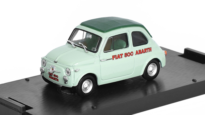 Fiat 500 Nuova 1958 Abarth Record Monza 1:43 - Brumm 