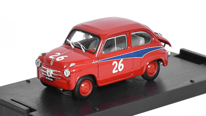 Fiat Abarth 750 #26 Mille Miglia 1955 Domenico Ogna 1:43 - Brumm 