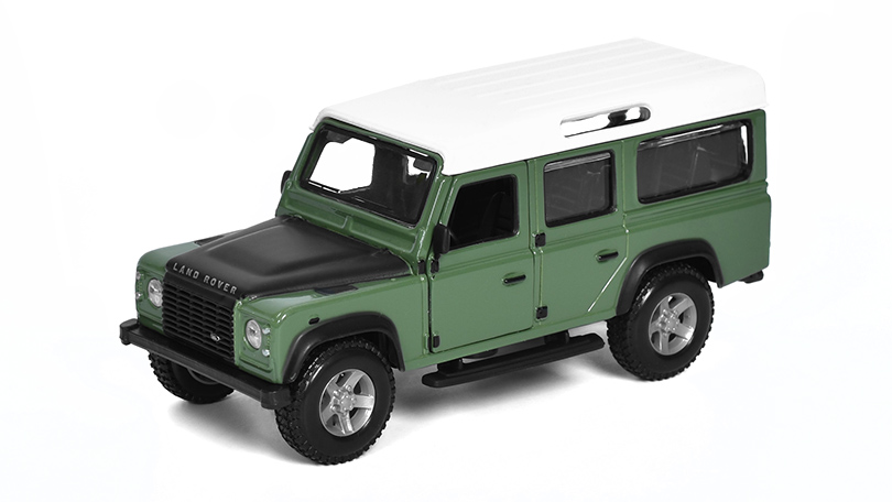 Land Rover Defender 110 1995 zelená 1:32 - Bburago