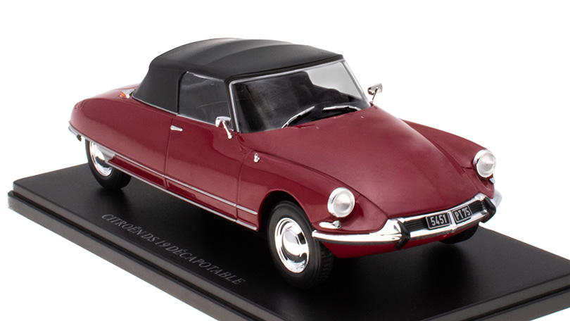 Citroen DS 19 Decapotable 1964 1:24 Hachette časopis s modelem