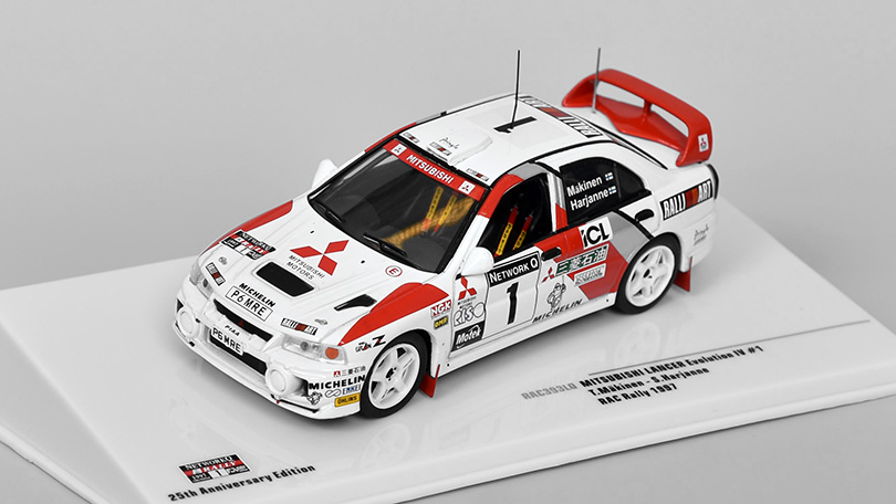 Mitsubishi Lancer Evolution IV #1 Makinen/Harjanne 1:43 - IXO Models