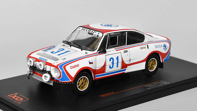 Škoda 130 RS #31 Rallye Acropolis 1979 Blahna/Motal 1:24 - IXO Models