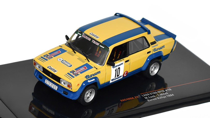 Lada 2105 VFTS #10 Barum Rallye 1984 Lank/Miloš 1:43 - IXO Models