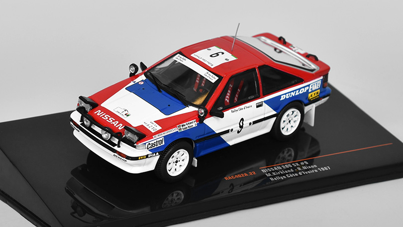 Nissan 200 SX #9 Kirkland/Nixon Rallye Cote d'lvoire 1987 1:43 - IXO Models