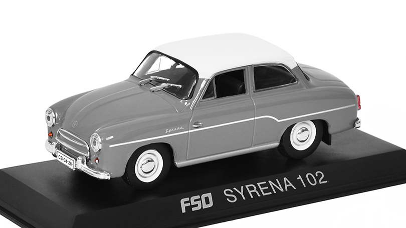 Syrena 102 1:43 - Legendární Automobily minulé éry časopis s modelem #148