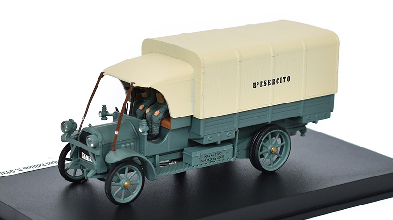 Fiat 18 BL 1915 Esercito Italiano s figurkami 1:43 - Rio Models