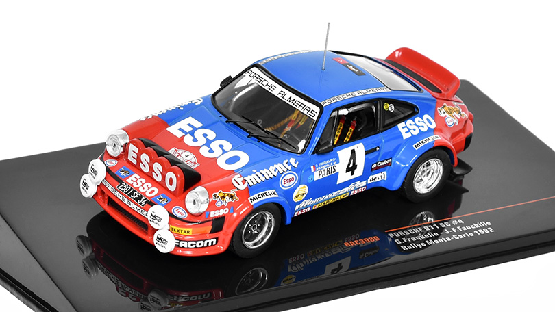 Porsche 911 SC #4 Rallye Monte-Carlo 1982 Frequelin/Fauchille 1:43 - IXO Models