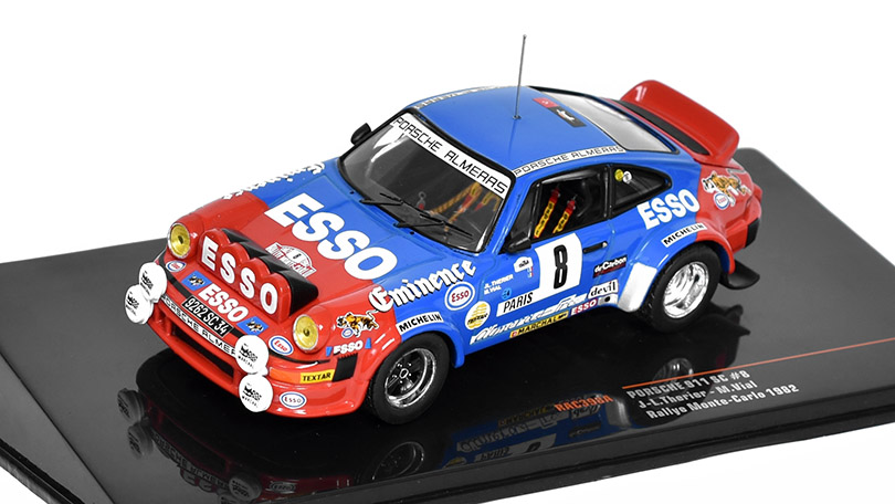 Porsche 911 SC #8 Rallye Monte-Carlo 1982 Therier/Vial 1:43 - IXO Models