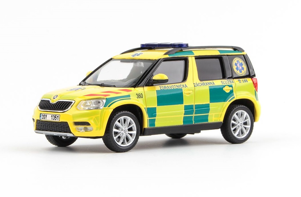 Škoda Yeti FL 2013 ZZS Středočeského Kraje 360 1:43 - Abrex