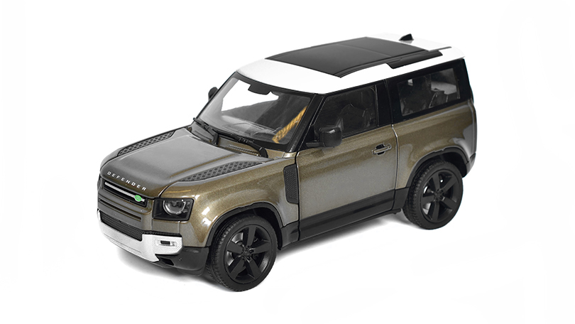 Land Rover Defender hnědá 1:24 - Welly