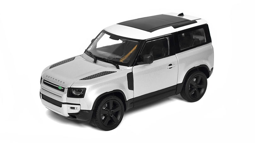 Land Rover Defender šedá 1:24 - Welly