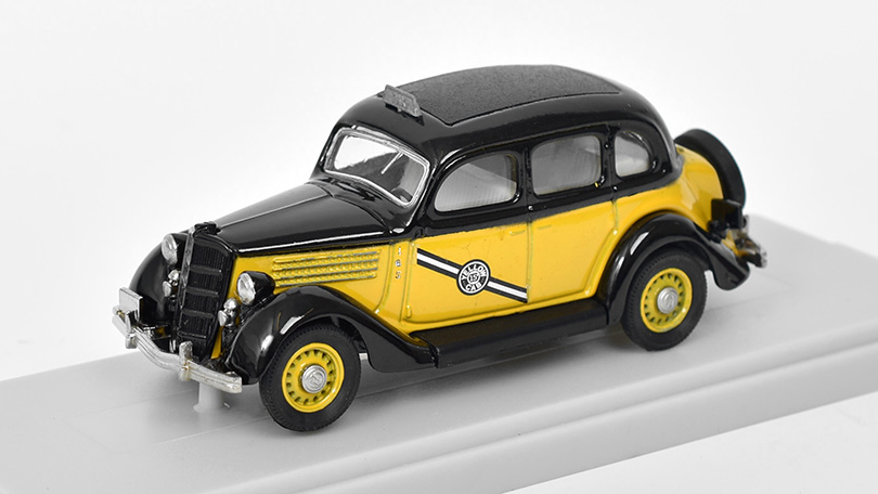 Ford Touring Sedan Yellow Cab 1935 1:43 - REXTOYS