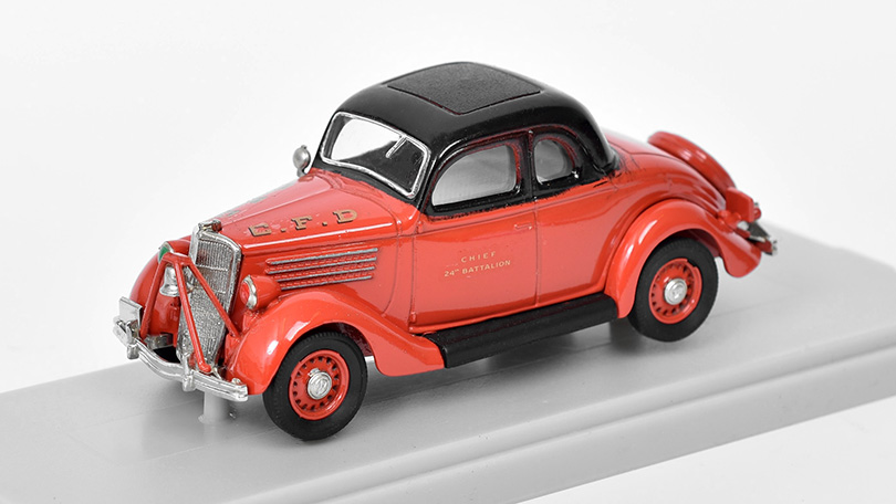 Ford Coupe 2 Doors Pompiers 1935 1:43 - REXTOYS