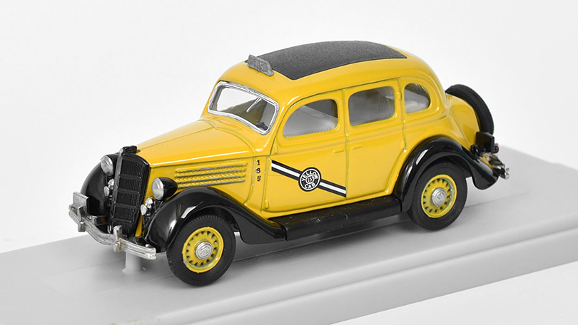 Ford Touring Sedan Yellow Cab 1935 1:43 - REXTOYS