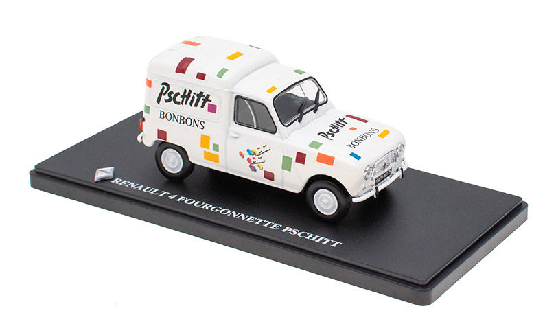 Renault 4 Fourgonnette Pschitt 1962 1:43 - Hachette časopis s modelem