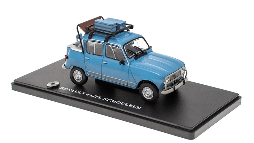 Renault 4 GTL Remouleur 1980 1:43 - Hachette časopis s modelem