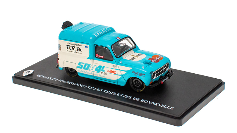 Renault 4 Fourgonnette Les Triplettes 2011 1:43 - Hachette časopis s modelem