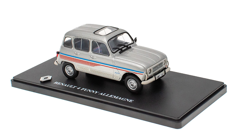 Renault 4 Funny Allemagne 1982 1:43 - Hachette časopis s modelem