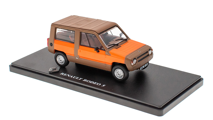 Renault Rodeo 5 1982 1:43 - Hachette časopis s modelem