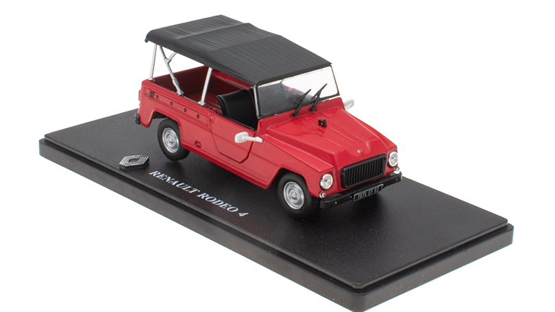 Renault Rodeo 4 1974 1:43 - Hachette časopis s modelem