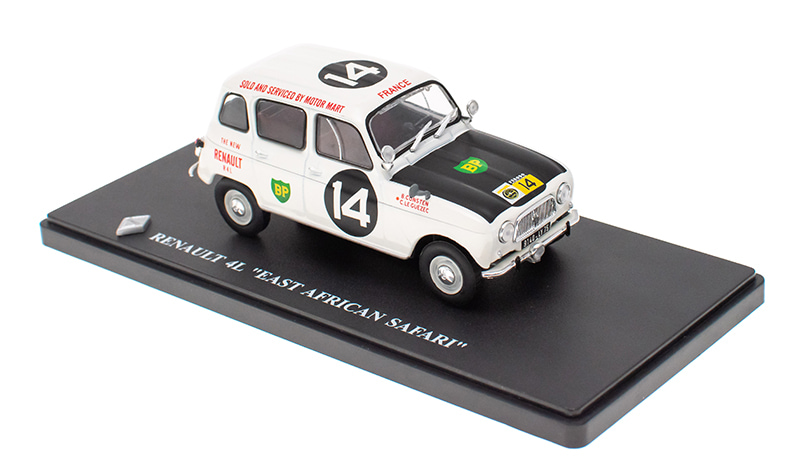 Renault 4L East African Safari 1962 1:43 - Hachette časopis s modelem