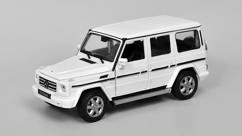 Mercedes-Benz G-Class bílá 1:24 - Welly