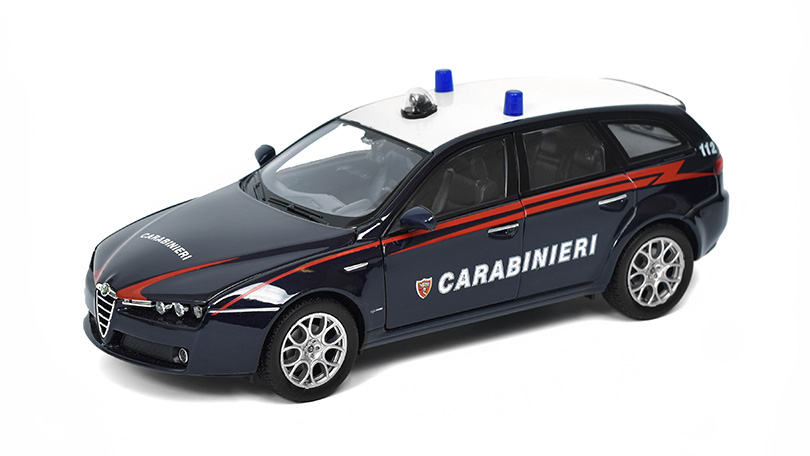 Alfa Romeo 159 Sportwagon Carabinieri 1:24 - Welly 