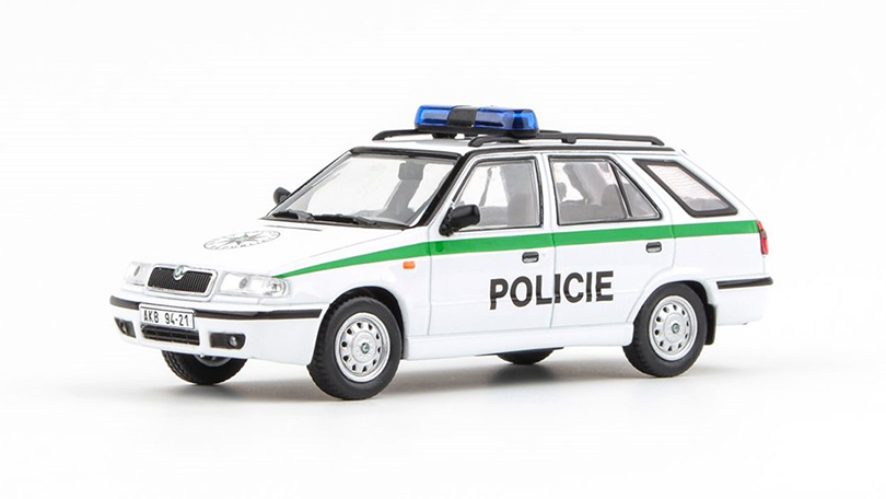 Škoda Felicia FL Combi 1998 Policie ČR 1:43 - Abrex