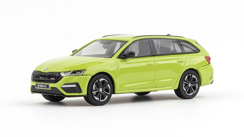 Škoda Octavia IV Combi RS 2020 Zelená Mamba 1:43 - Abrex