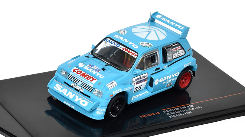 MG Metro GR4 #35 RAC Rally 1986 W.Rutherford/B.Harris 1:43 - IXO