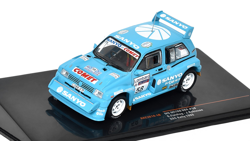 MG Metro GR4 #58 RAC Rally 1986 G.Fielding/J.Robinson 1:43 - IXO