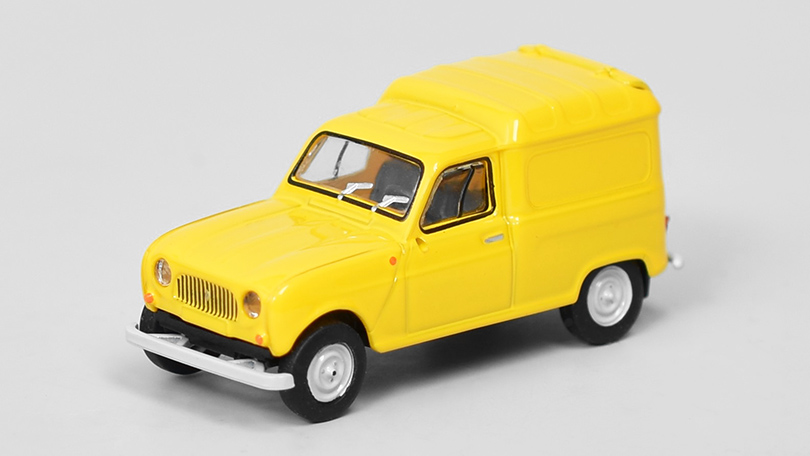 Renault R4 Dodávka 1:87 - Brekina