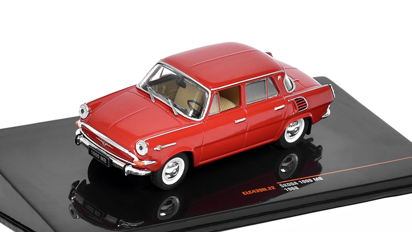 Škoda 1000 MB 1968 1:43 - IXO Models