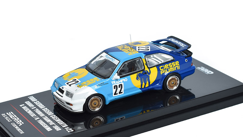 Ford Sierra RS500 Cosworth #22 Group A Piumini Trampio 1988 1:64 - INNO Models