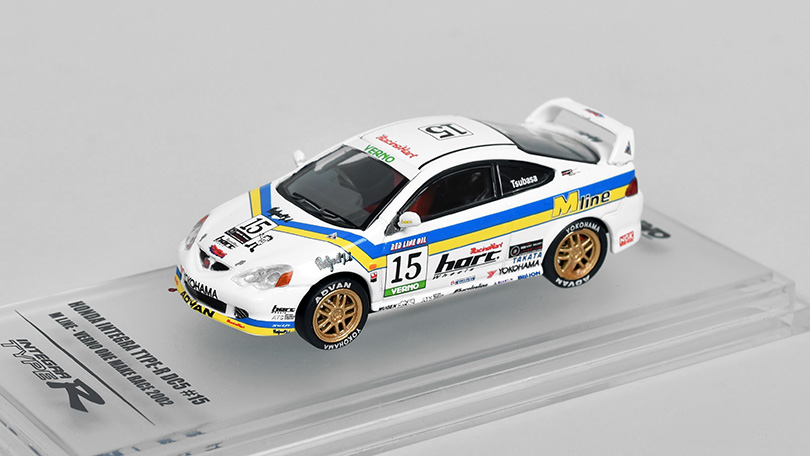 Honda Integra Type-R DC5 #15 Verno One Make Race 2002 1:64 - INNO Models