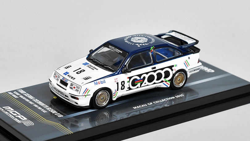 Ford Sierra RS500 Cosworth #18 G2000 Macau Guia Race 1988 1:64 - INNO Models