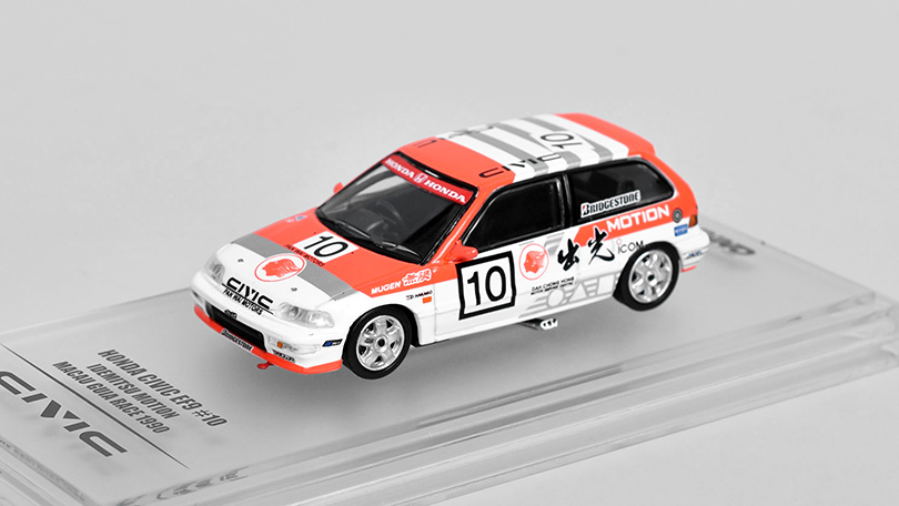 Honda Civic EF9 #10 Idemitsu Motion Macau Guia Race 1990 1:64 - INNO Models