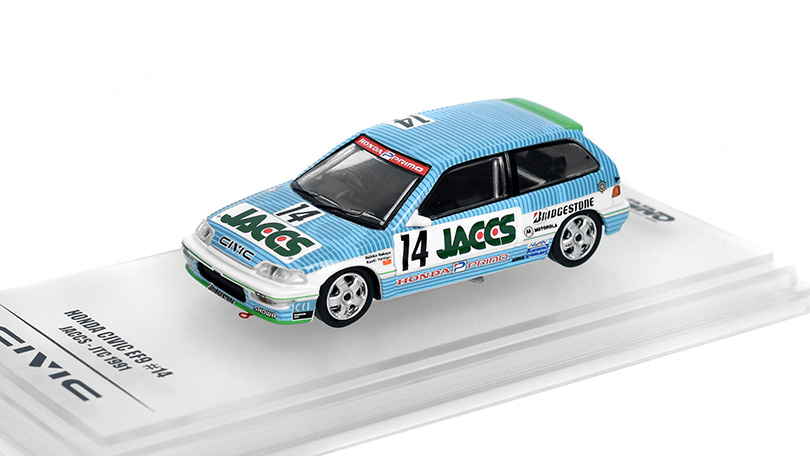 Honda Civic EF9 #14 JACCS - JTC 1991 1:64 - INNO Models