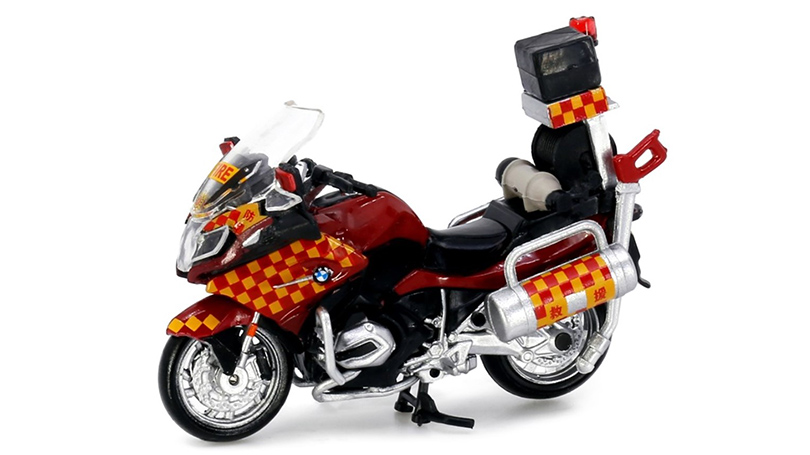 BMW R1200RT-P Hasičský motocykl 1:43 - Tiny Toys