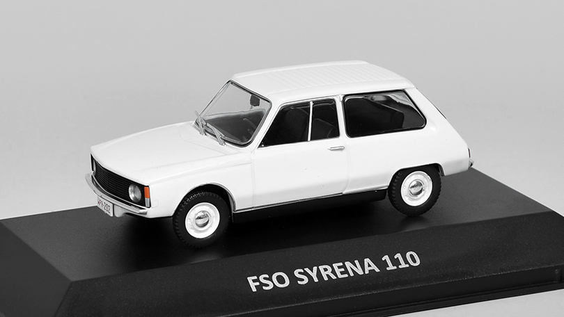 FSO Syrena 110 1:43 - DeAgostini Legendy FSO časopis s modelem #23